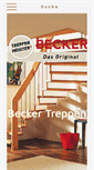 Mobile Screenshot of becker-treppen.de